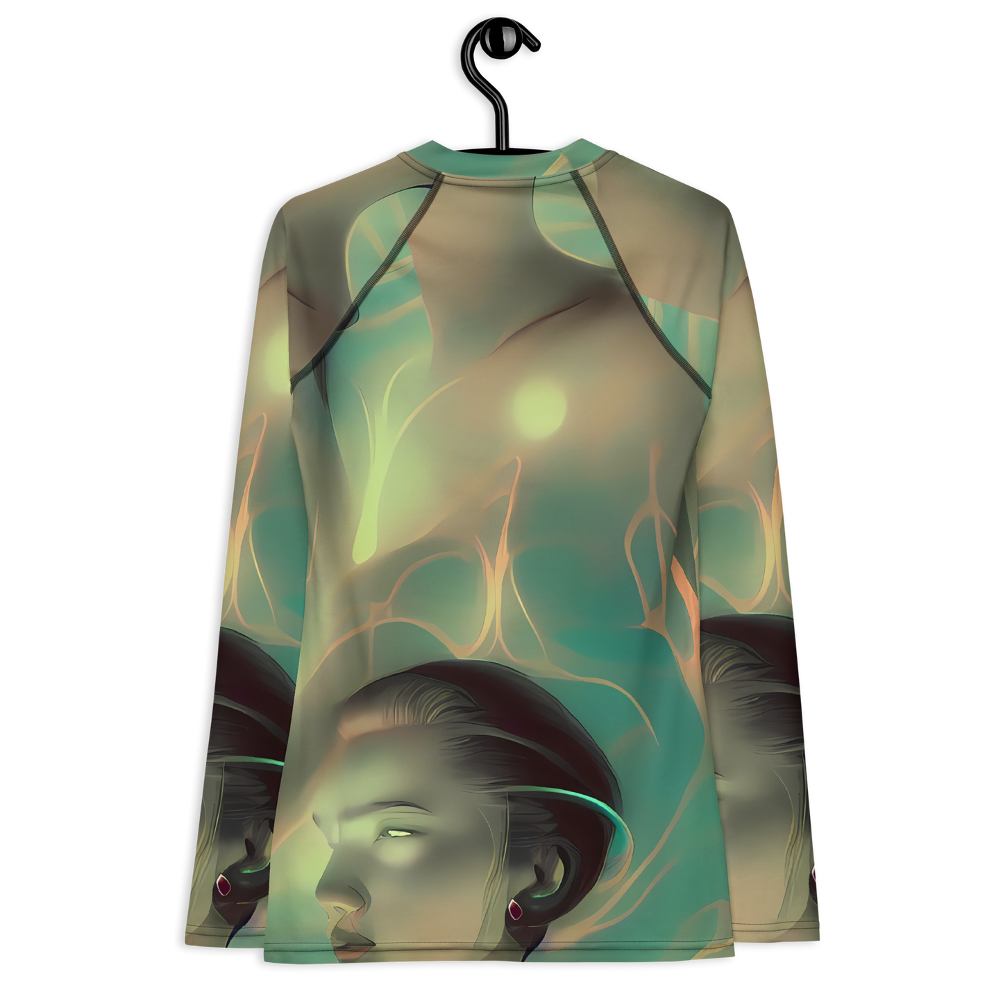 Women's Rash Guard - Spectral Whisper