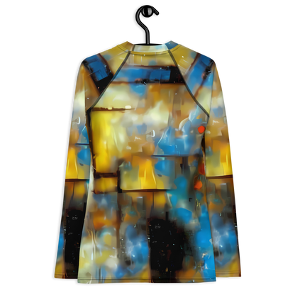 Women's Rash Guard - Kohn Cubism