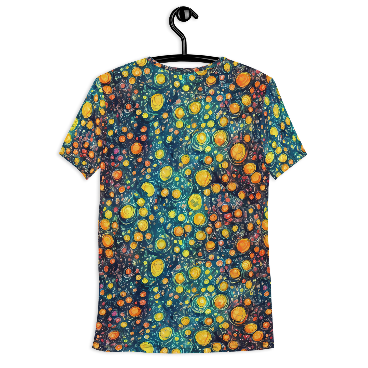 Men's Athletic T-Shirt - Starry Orbits