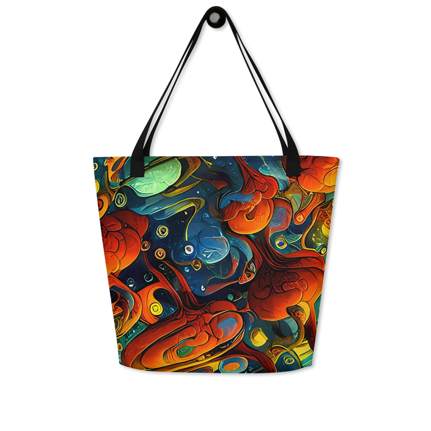 Large Tote Bag w/ Pocket - Duncanson Dream