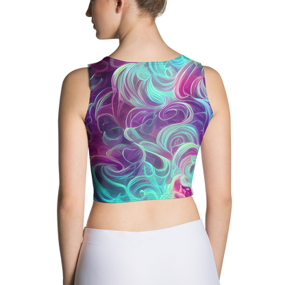 Crop Top - Galactic Bloom