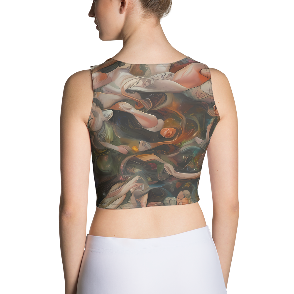 Crop Top - Copper Swirl