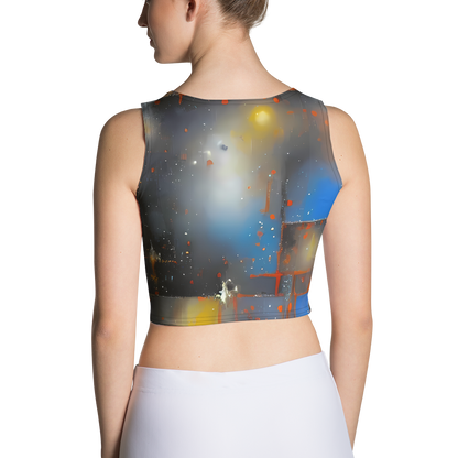 Crop Top - Monet's Matrix