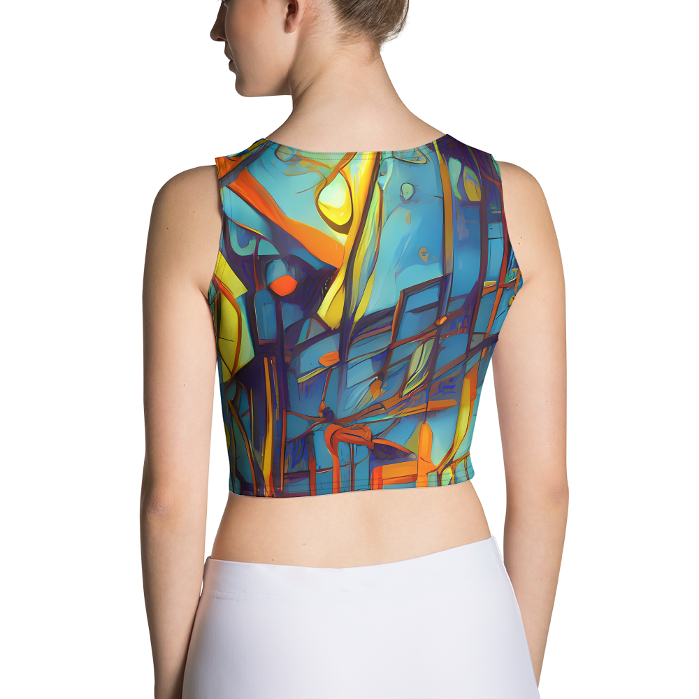 Crop Top - Abstract Eddy