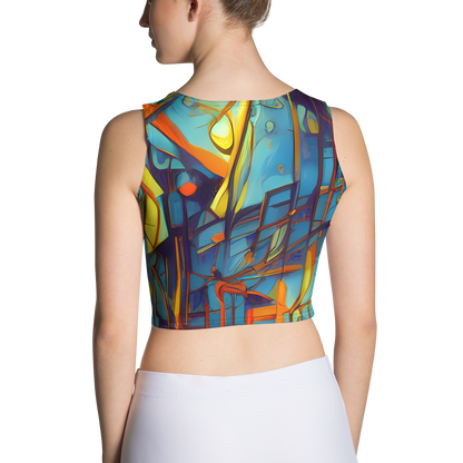 Crop Top - Abstract Eddy