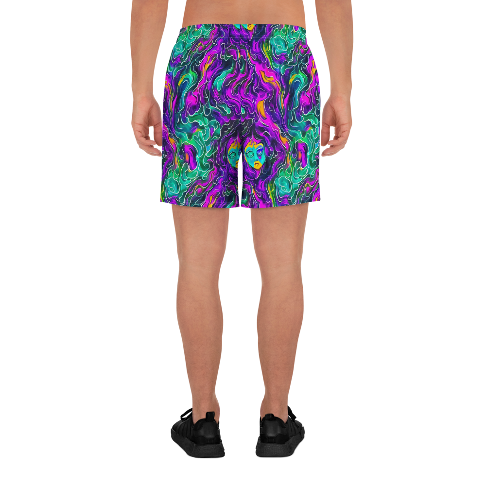 Men's Athletic Shorts - Vortex Dream