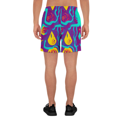 Men's Athletic Shorts - Cosmic Current