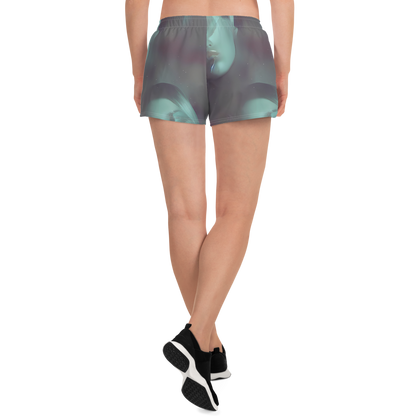 Women’s Athletic Shorts - Surreal Dreams