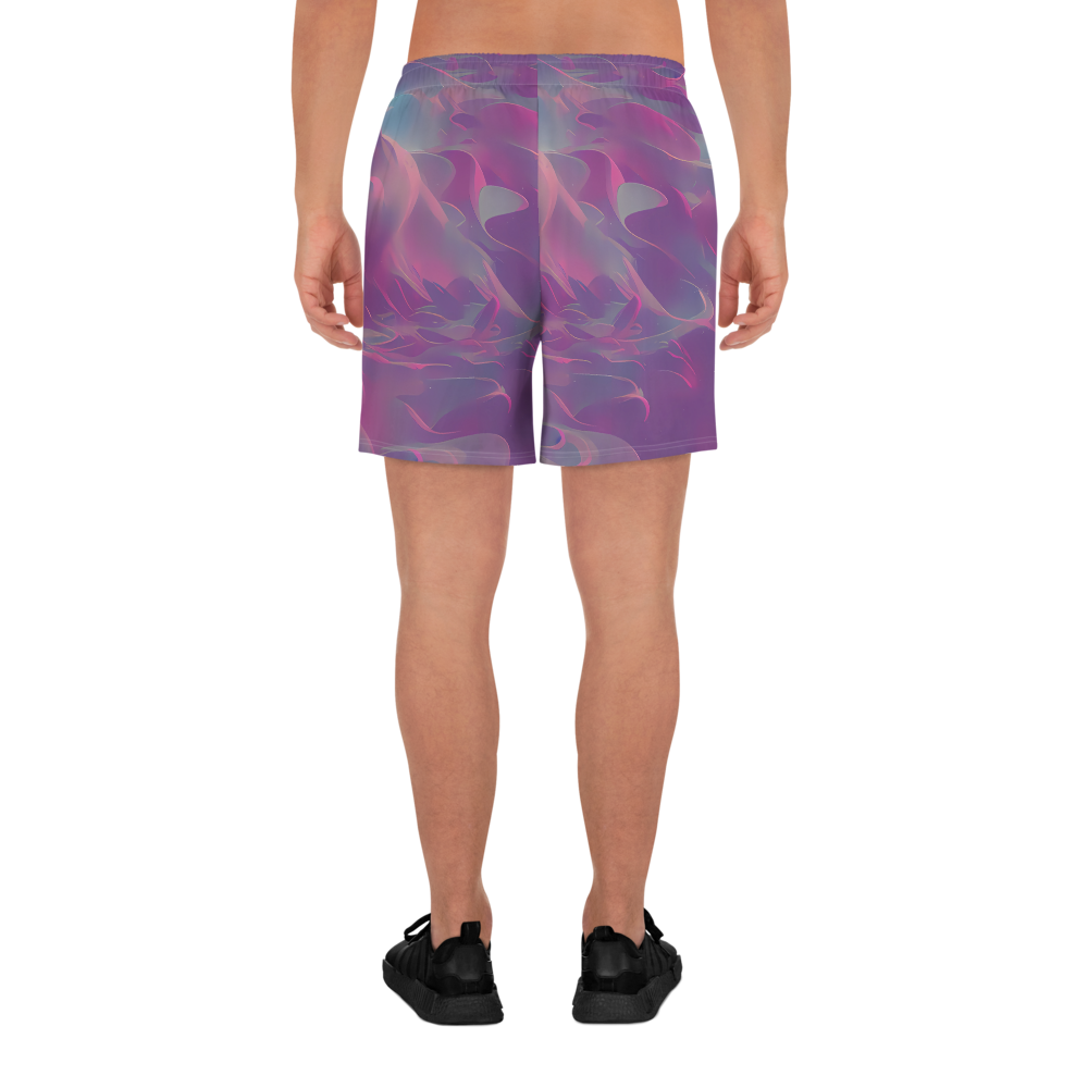 Men's Athletic Shorts - Dreamscape Swirl