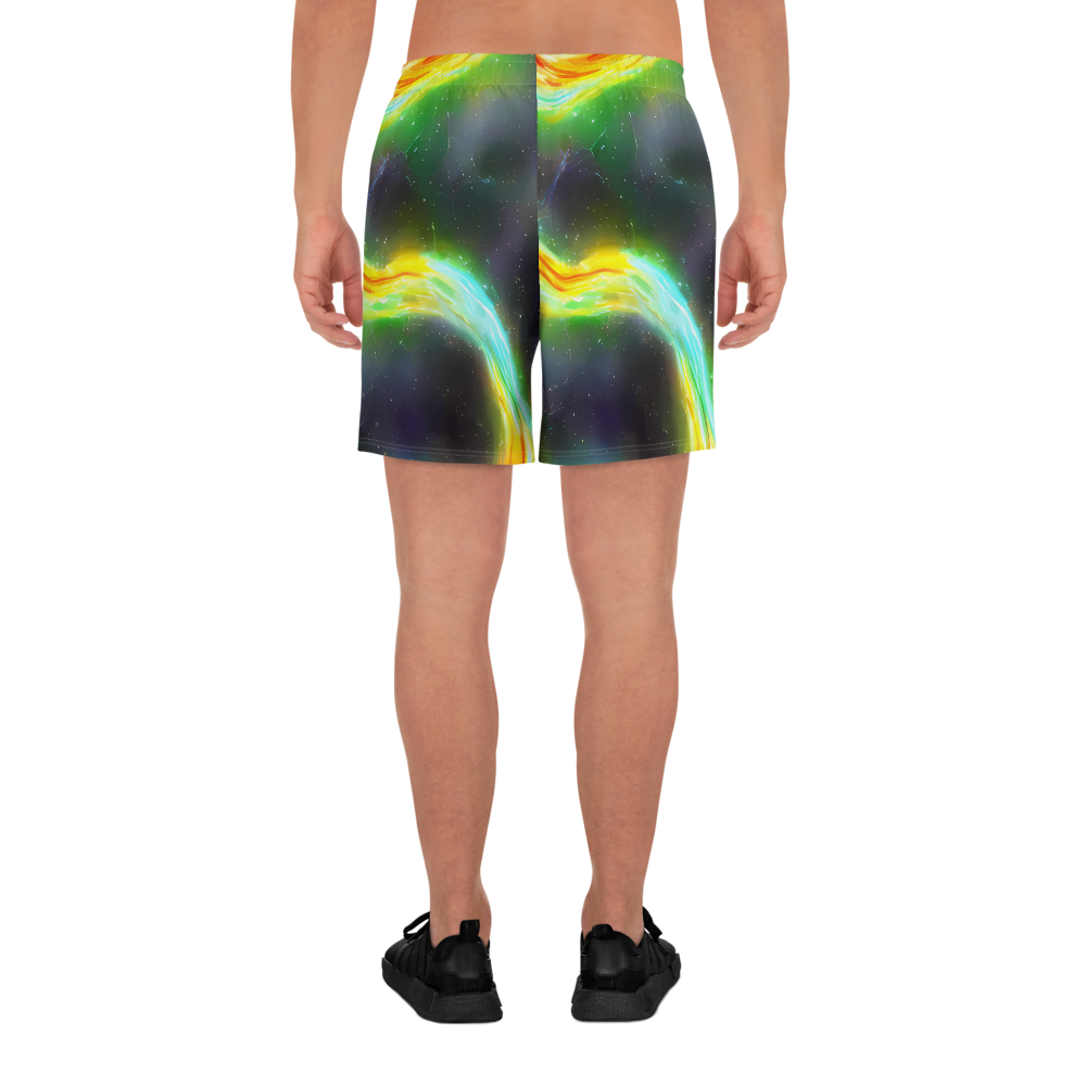 Men's Athletic Shorts - Sherwood Swirl