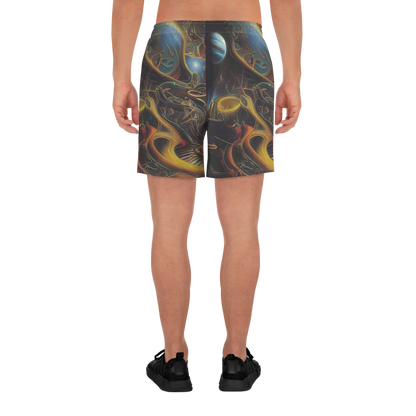 Men's Athletic Shorts - Galactic Swirl