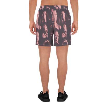 Men's Athletic Shorts - Portrait Whispers