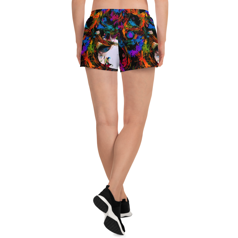 Women’s Athletic Shorts - Sultry Smoke