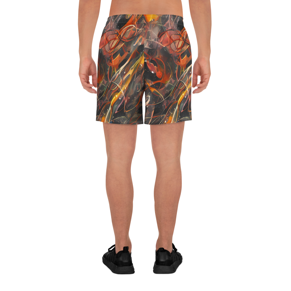 Men's Athletic Shorts - Temporal Vortex