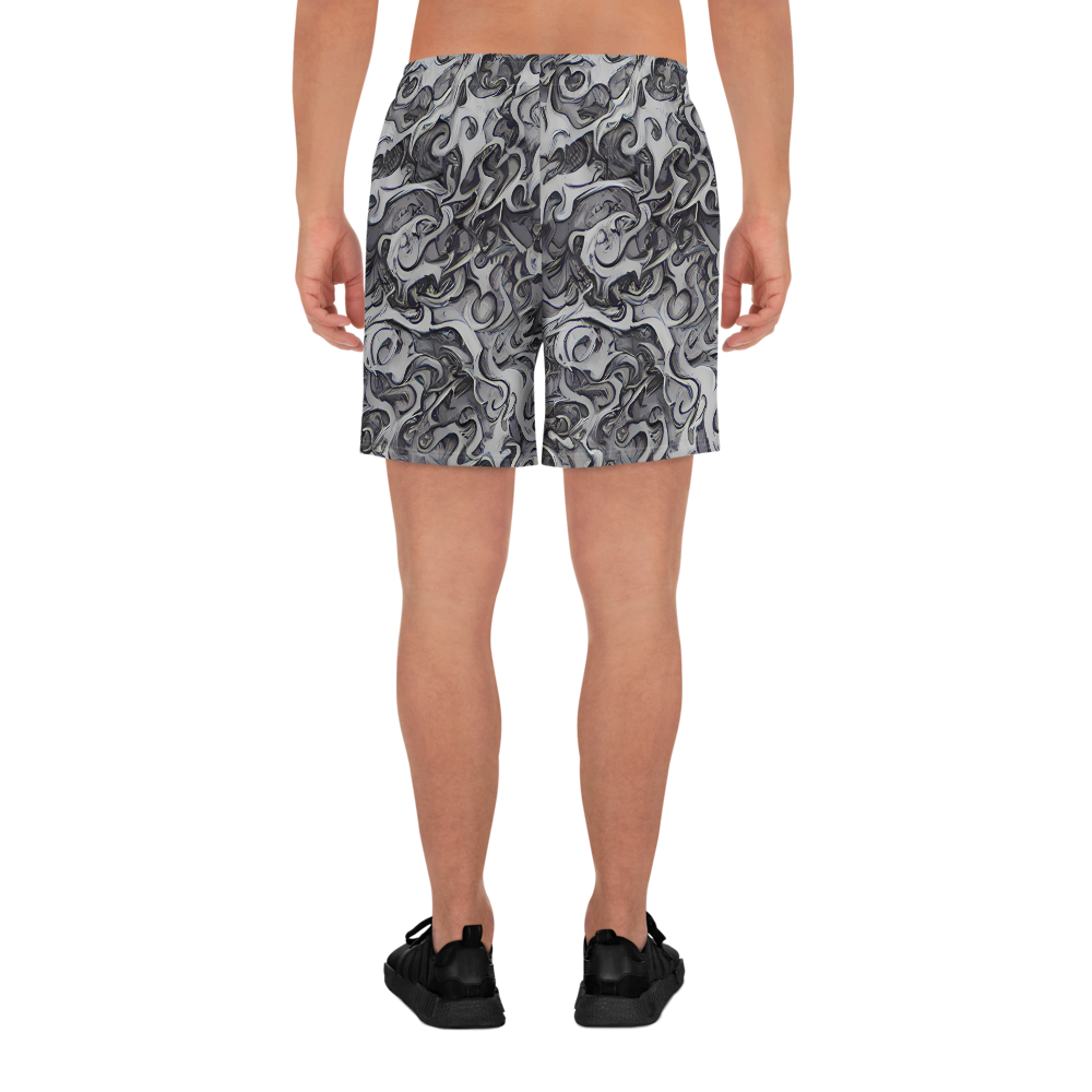 Men's Athletic Shorts - Mashburn Swirls