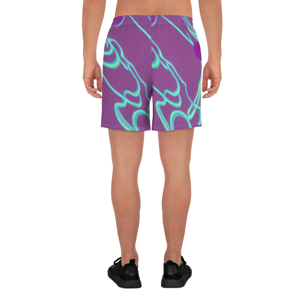 Men's Athletic Shorts - Neon Drift