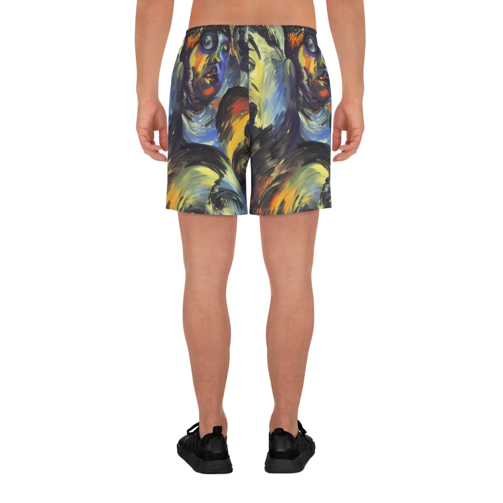 Men's Athletic Shorts - Cosmic Visages