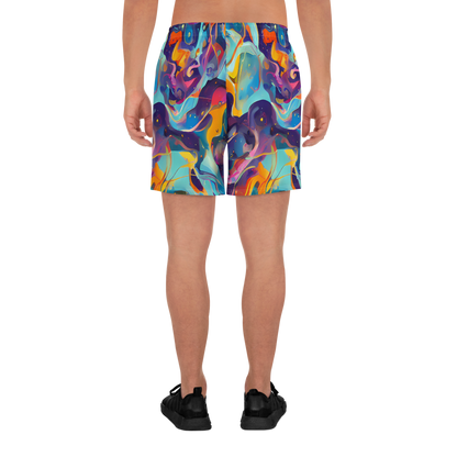 Men's Athletic Shorts - Whimsical Fusion