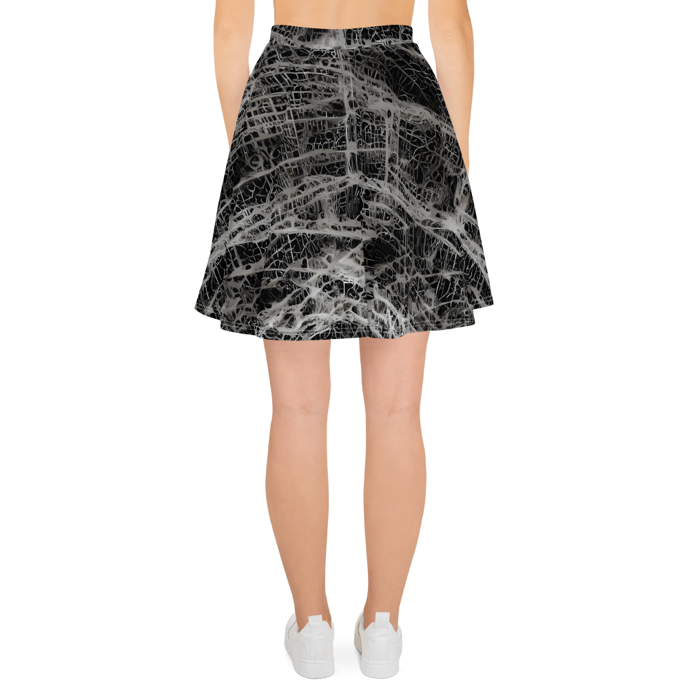 Skater Skirt - Monochrome Mesh