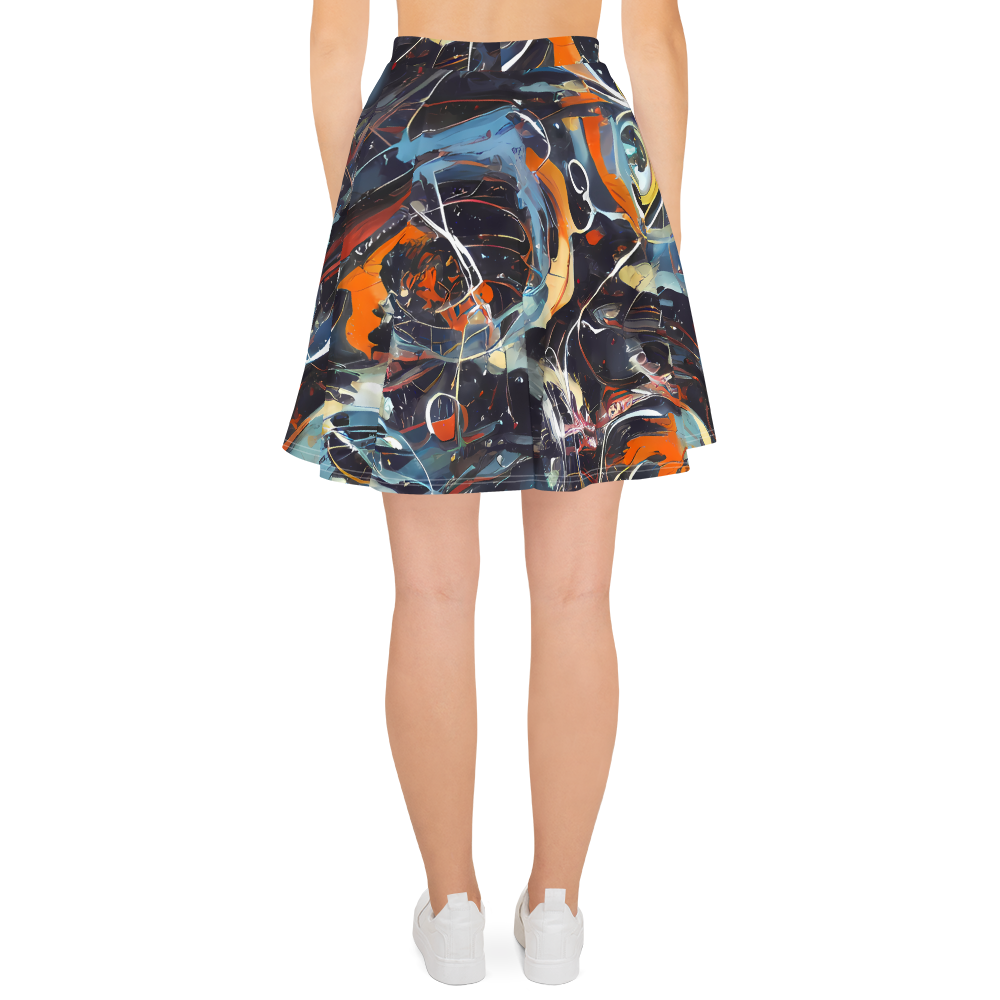 Skater Skirt - Neo-Splash Labyrinth