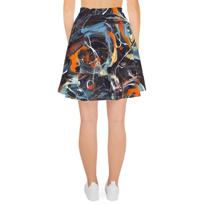 Skater Skirt - Neo-Splash Labyrinth