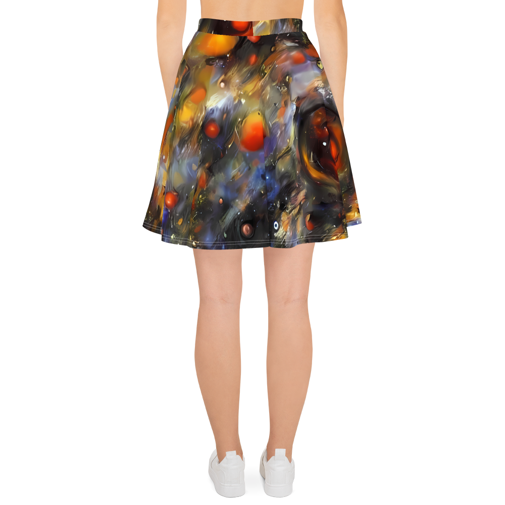 Skater Skirt - Brushstroke Blaze