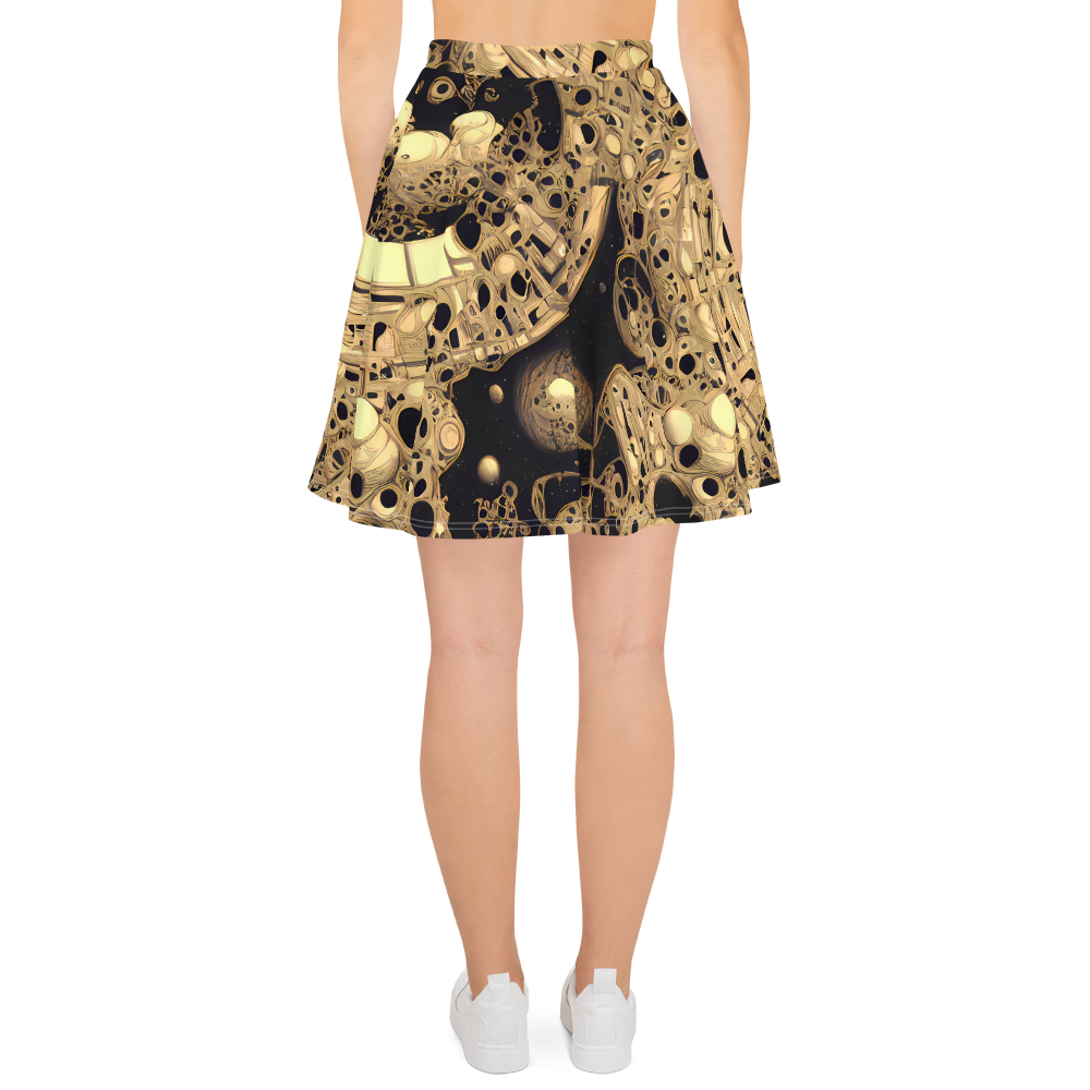 Skater Skirt - Baroque Orbit