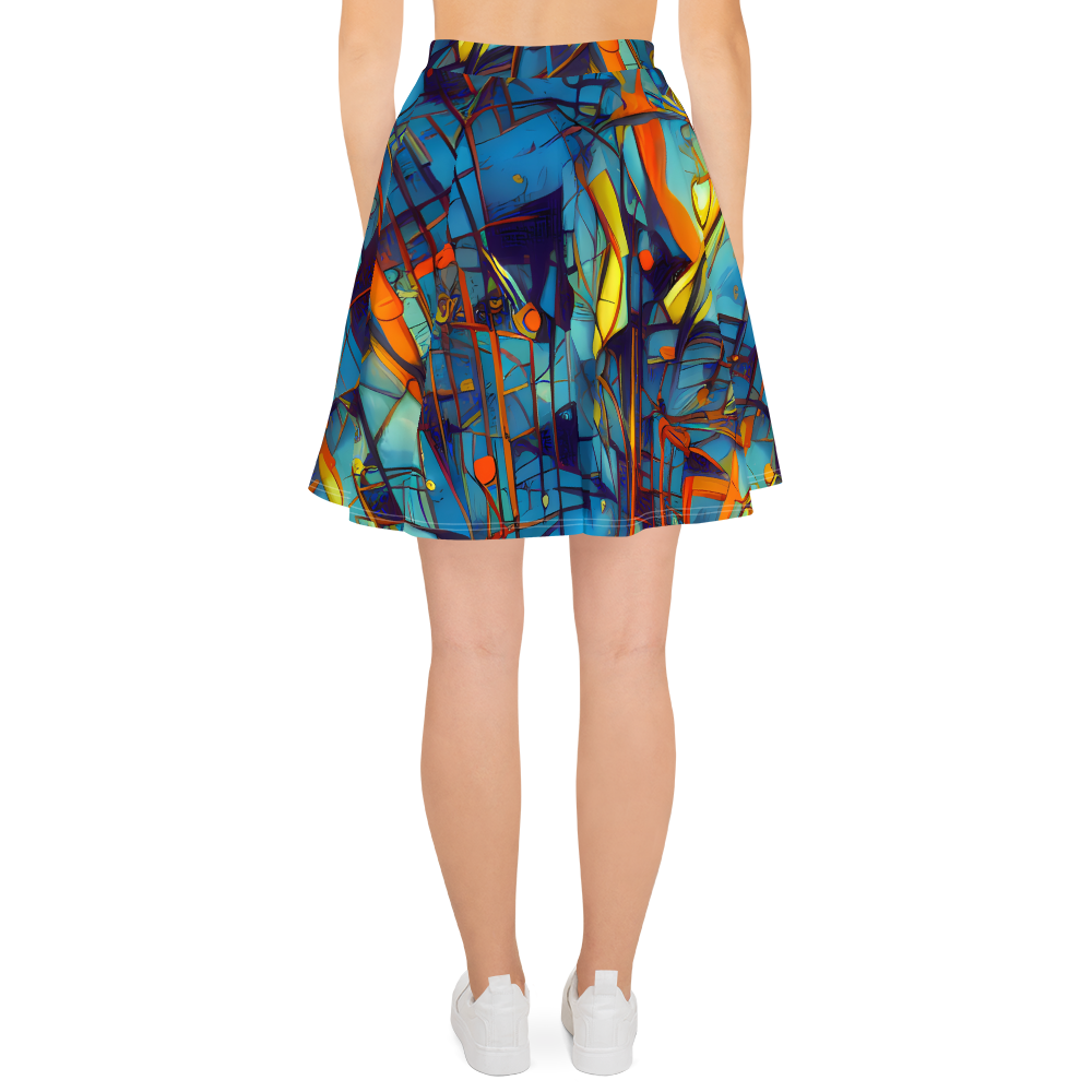 Skater Skirt - Abstract Eddy