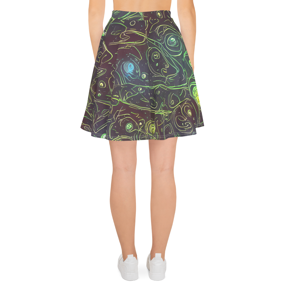 Skater Skirt - Starfield Scrolls