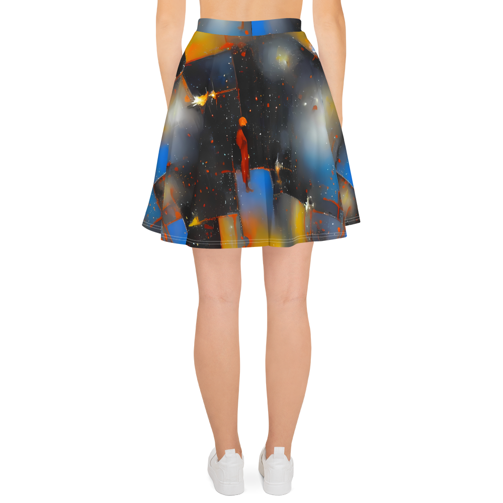 Skater Skirt - Monet's Matrix