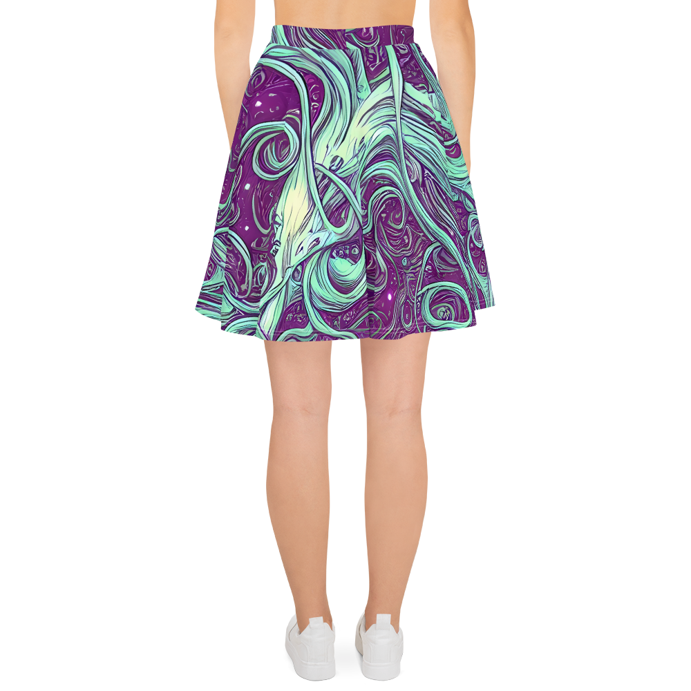 Skater Skirt - Temple Swirls