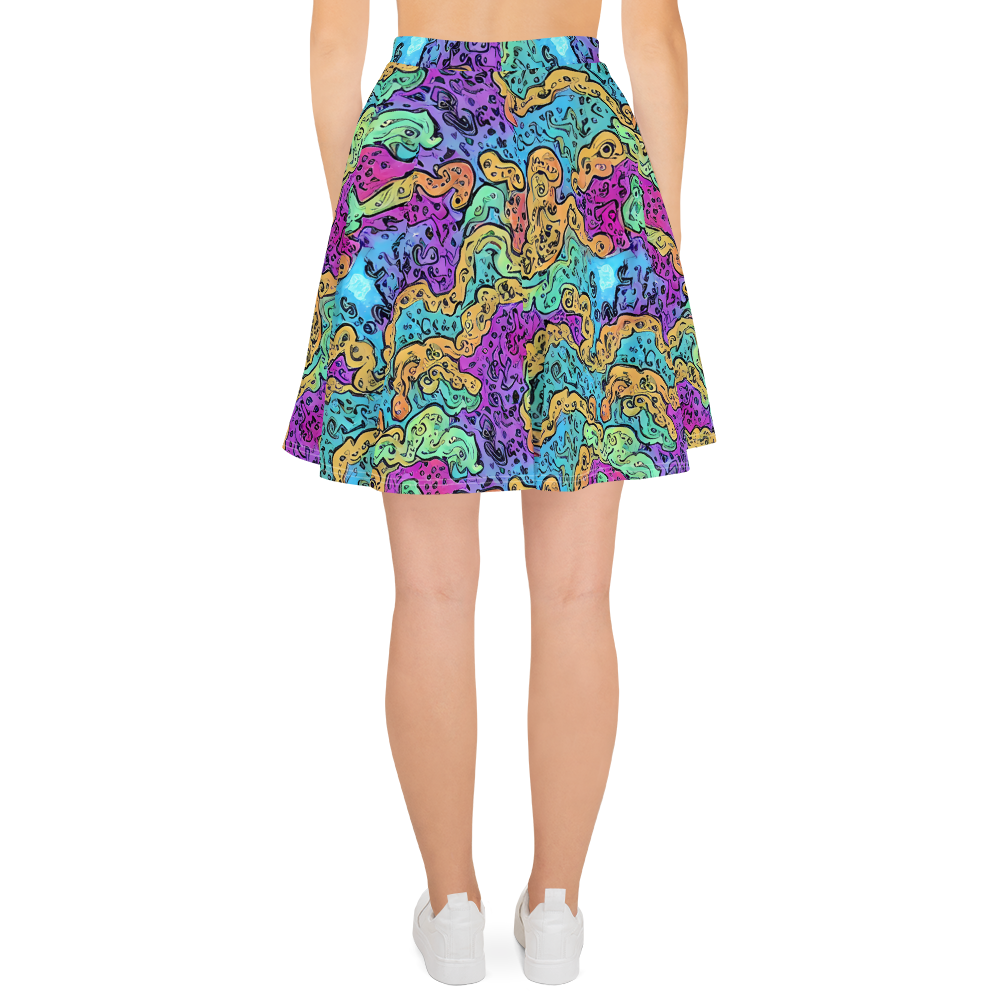 Skater Skirt - Intergalactic Graffiti