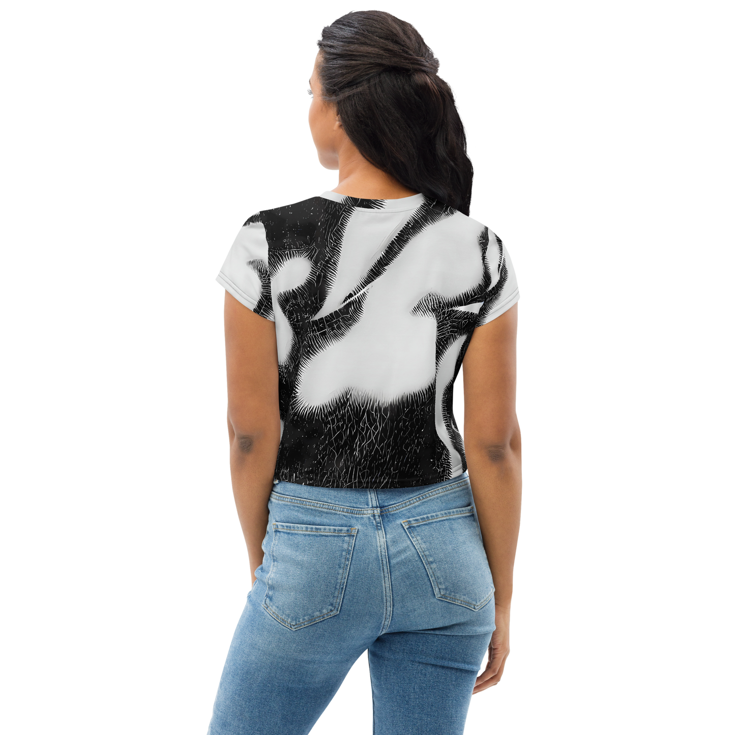 Women's Crop Tee - Ray's Illusion