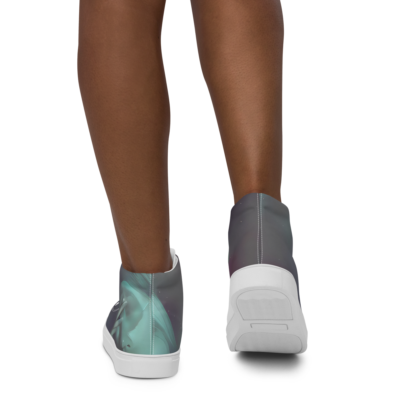 Women's High Top Canvas Shoes - Surreal Dreams