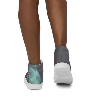 Women's High Top Canvas Shoes - Surreal Dreams