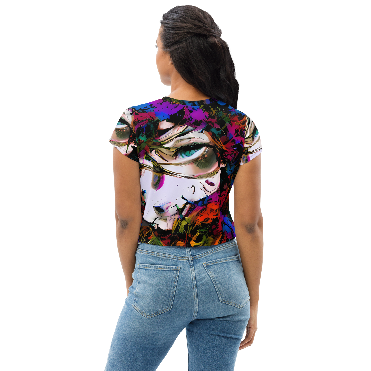 Women's Crop Tee - Sultry Smoke