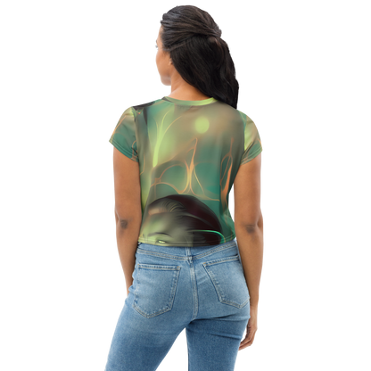 Women's Crop Tee - Spectral Whisper