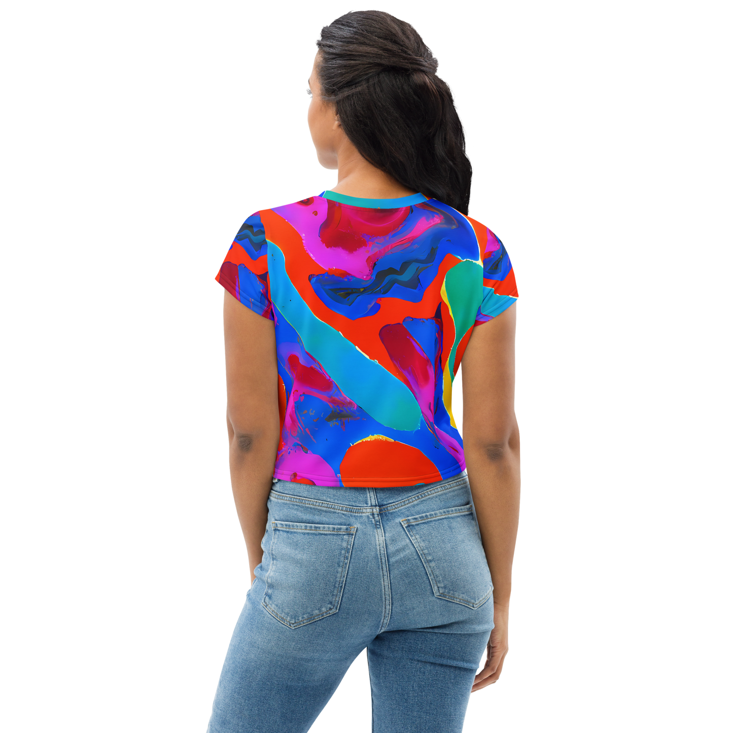 Women's Crop Tee - Irvin Rhapsody