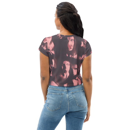 Women's Crop Tee - Portrait Whispers