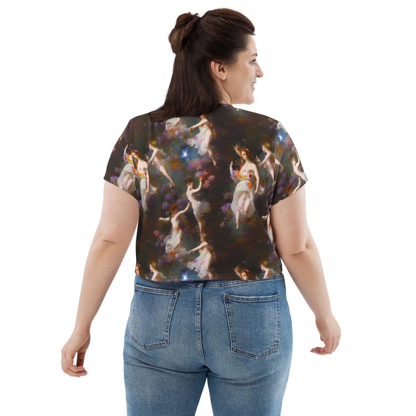 Women's Crop Tee - Winterhalter Whimsy