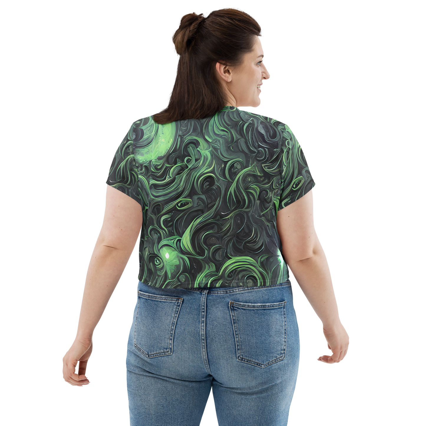 Women's Crop Tee - Savrasov Swirls