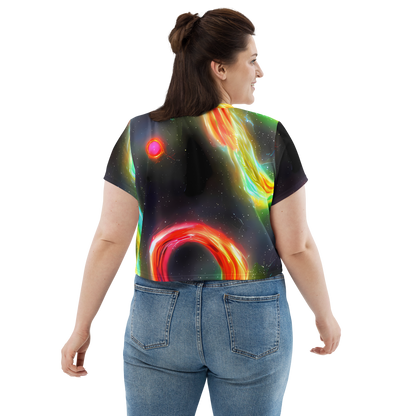 Women's Crop Tee - Sherwood Swirl