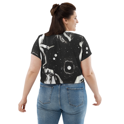 Women's Crop Tee - Galactic Vogue