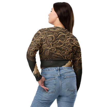 Long Sleeve Crop Top - Ether Whorls