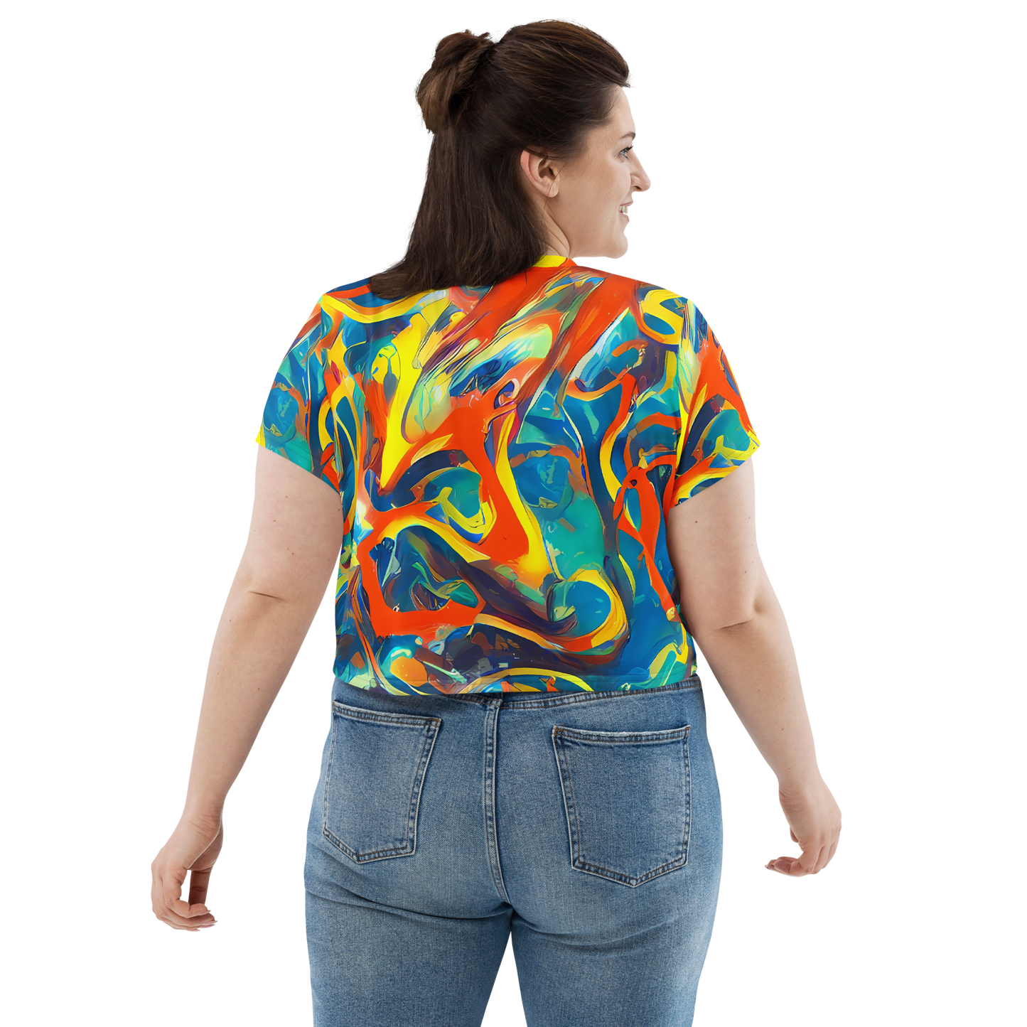 Women's Crop Tee - Chromatic Fusion