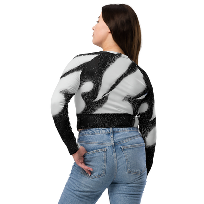 Long Sleeve Crop Top - Ray's Illusion