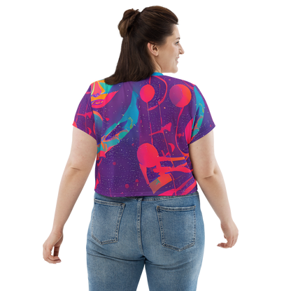 Women's Crop Tee - Spheric Rhapsody