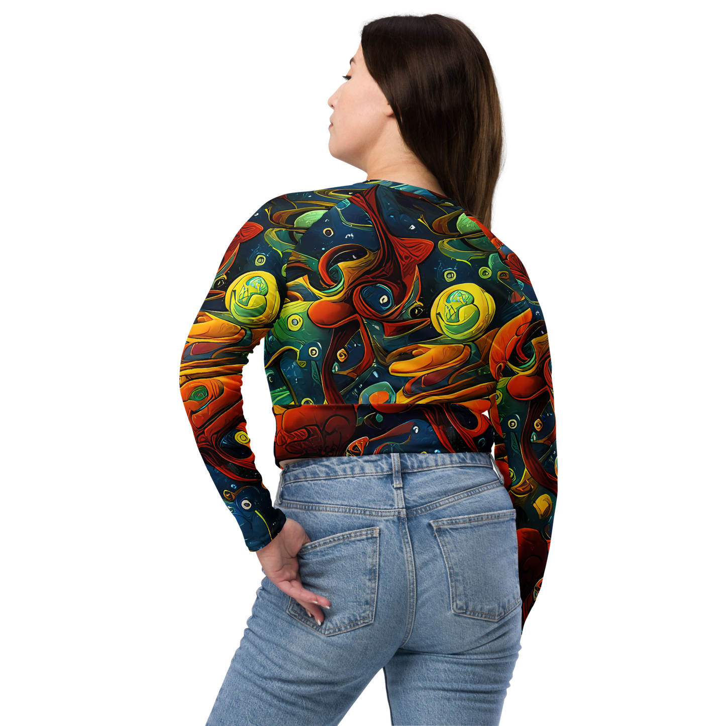 Long Sleeve Crop Top - Duncanson Dream