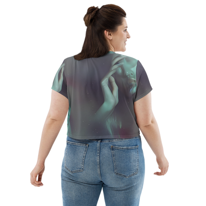 Women's Crop Tee - Surreal Dreams