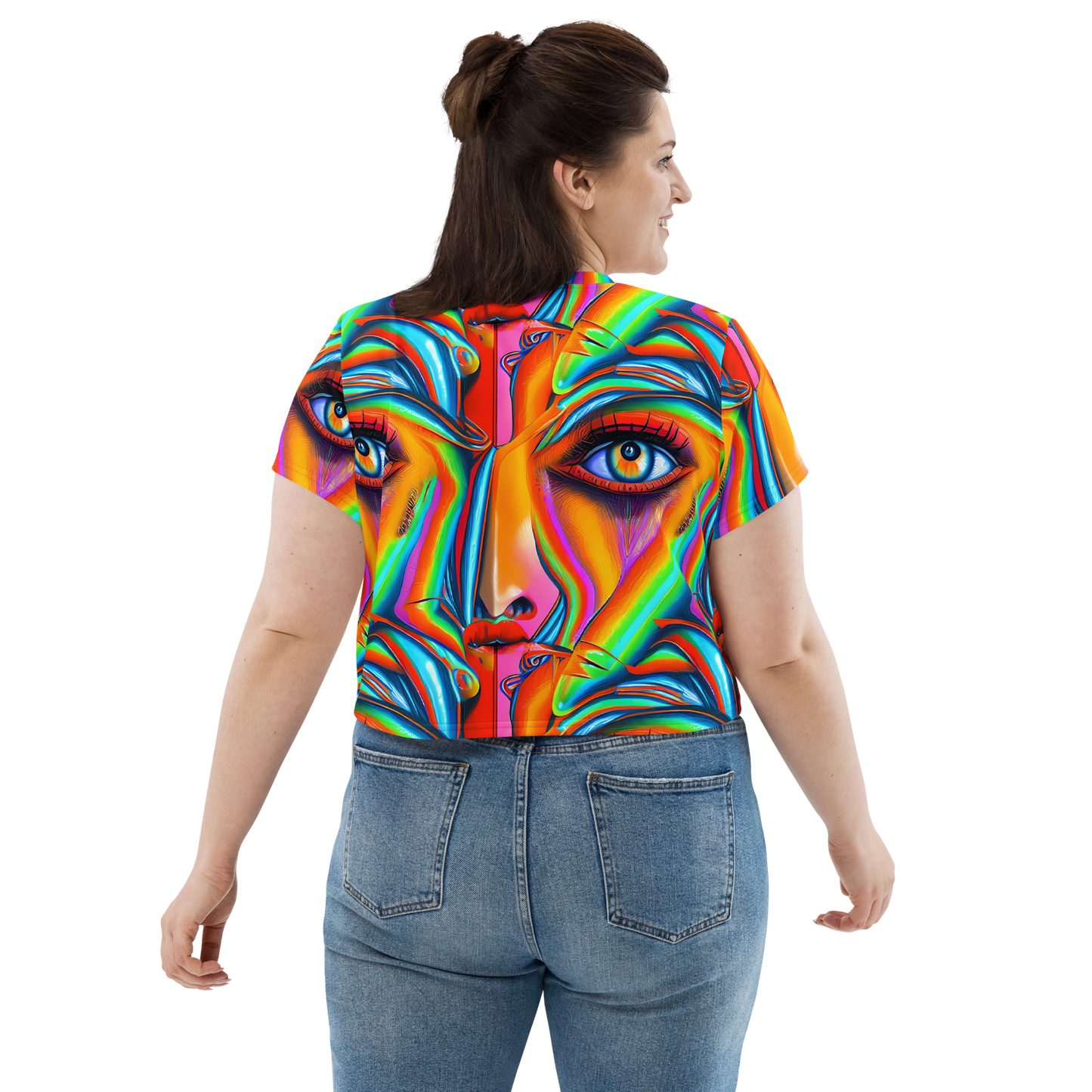 Women's Crop Tee - Kaleidovisions